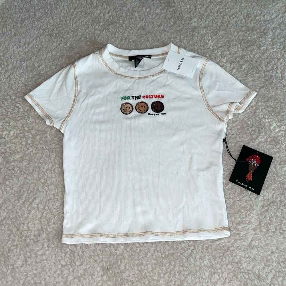 Forever21 Ron Bass Crop Top